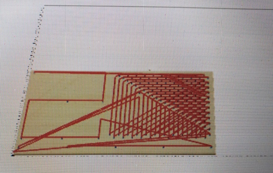This is what >300 holes looks like in 'simulate'